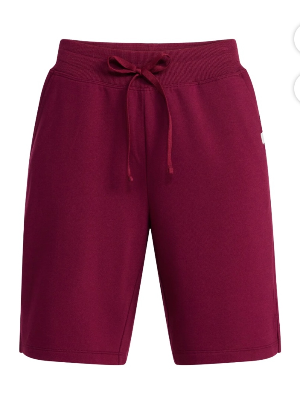 Athletic Works Women’s Plum Candy French Terry Bermuda Shorts Size Large NWT - Picture 5 of 6